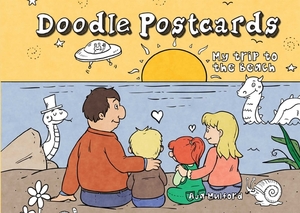 My Trip to the Beach: Doodle Postcards by 