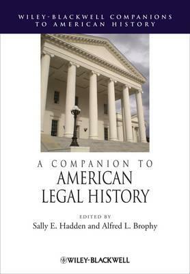 A Companion to American Legal History by 