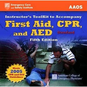 Itk- First Aid, CPR, AED Stand 5e Instructor's Toolkit by Aaos