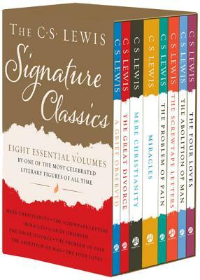 The C. S. Lewis Signature Classics (8-Volume Box Set): An Anthology of 8 C. S. Lewis Titles: Mere Christianity, the Screwtape Letters, Miracles, the G by C.S. Lewis