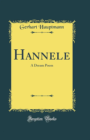 The Assumption of Hannele by Gerhart Hauptmann