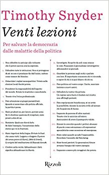 Venti lezioni by Timothy Snyder