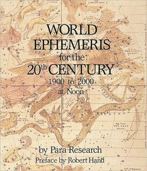 World Ephemeris: 20th Century, Noon by Research Para, Research Para