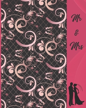 Mr & Mrs: Guest Book penning beautiful wishes to the couple by Jean Walker