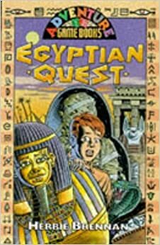 Egyptian Quest (History Adventure Game Book) by Herbie Brennan