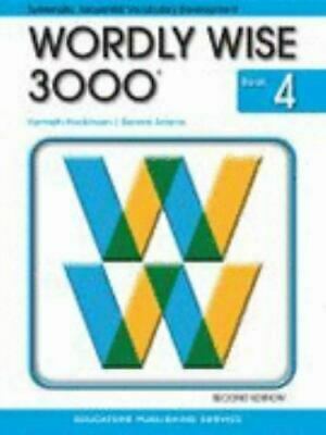 Wordly Wise 3000 Grade 4 Student Book by Sandra Adams, Kenneth Hodkinson
