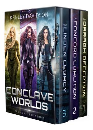 Conclave Worlds - A Sci-Fi Romance Trilogy: The Complete Series Boxed Set by Kenley Davidson