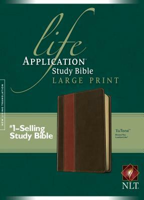 Life Application Study Bible-NLT-Large Print by 