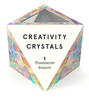 Creativity Crystals: 5 Translucent Erasers by Chronicle Books