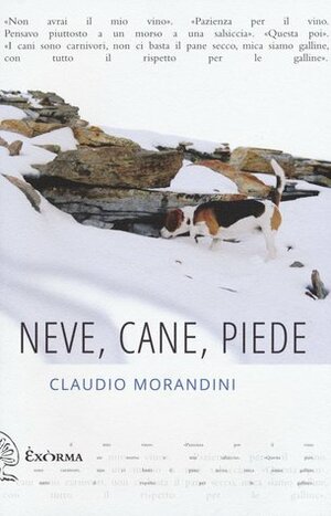 Neve, cane, piede by Claudio Morandini