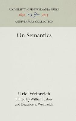 On Semantics by Uriel Weinreich