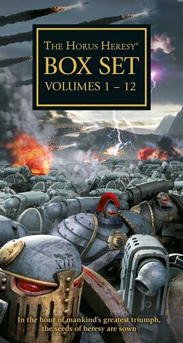 The Horus Heresy Box Set: Volumes 1-12 by Dan Abnett, Mitchel Scanlon, Mike Lee, Nick Kyme, Ben Counter, James Swallow, Graham McNeill