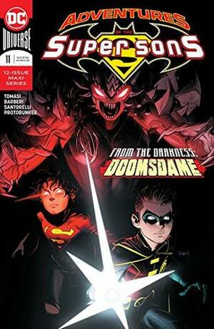 Adventures of the Super Sons (2018-) #11 by Dan Mora, Carlo Barberi, Peter J. Tomasi, Matt Santorelli, Protobúnker