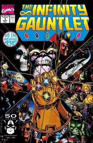 Infinity Gauntlet #1 by Josef Rubinstein, Craig Anderson, Tom Christopher, Jim Starlin