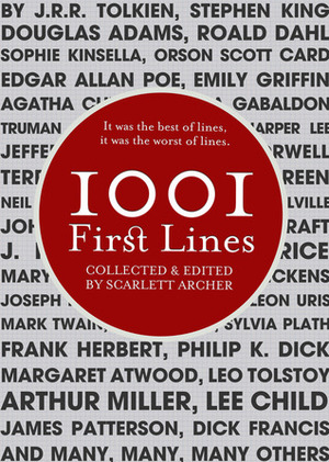 1001 First Lines by Scarlett Archer