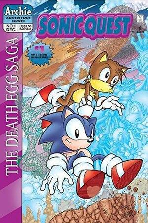 Sonic Quest: The Death Egg Saga #1 by Jay Oliveras, Justin Gabrie, Michael Gallagher, Manny Galan