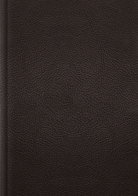 ESV Single Column Journaling Bible, Large Print (Buffalo Leather, Deep Brown) by 