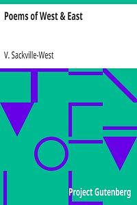 Poems of West & East by Vita Sackville-West