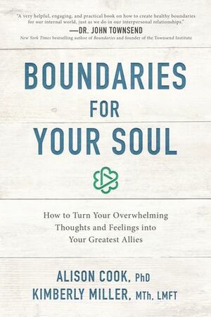 Boundaries for Your Soul: How to Turn Your Overwhelming Thoughts and Feelings Into Your Greatest Allies by Alison Cook, Kimberly Miller