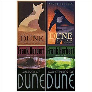 Dune Series 1 to 4 Book by Frank Herbert