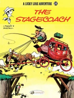 Lucky Luke (english version) - volume 25 - The Stagecoach (Cinebook) by René Goscinny, Morris