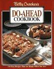 Betty Crocker's Do-Ahead Cookbook by Betty Crocker