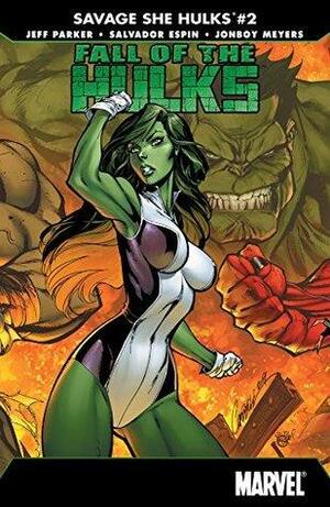 Fall of the Hulks: The Savage She-Hulks #2 by Jeff Parker