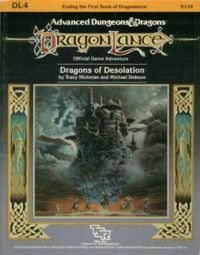 Dragons of Desolation by Tracy Hickman, Michael Dobson