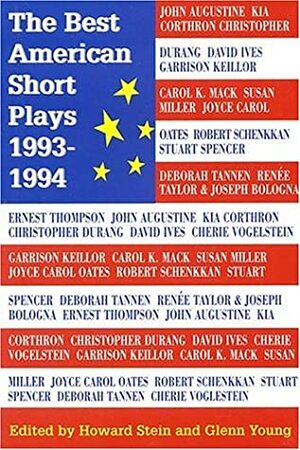 The Best American Short Plays 1993-1994 by Glenn Young