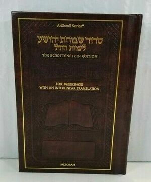 Siddur: Weekday Prayers with an Interlinear Translation, The Schottenstein Edition by Menachem Davis