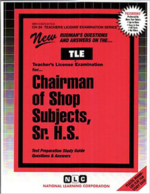 Shop Subjects, Sr. H.S.: Passbooks Study Guide by National Learning Corporation