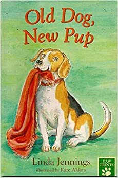 Old Dog, New Pup (Paw Prints) by Linda M. Jennings