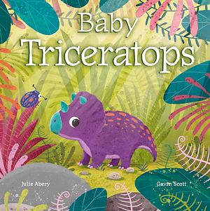 Baby Triceratops by Julie Abery