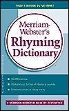 Merriam Webster's Rhyming Dictionary by Merriam-Webster