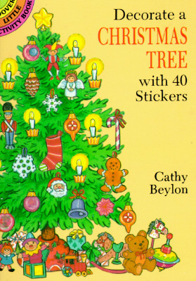 Decorate a Christmas Tree with 40 Stickers by Cathy Beylon