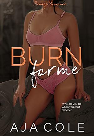 Burn for Me by Aja Cole