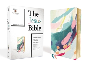 The Jesus Bible, NIV Edition, Leathersoft, Multi-Color/Teal, Comfort Print by The Zondervan Corporation