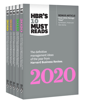 5 Years of Must Reads from Hbr: 2020 Edition (5 Books) by Michael E. Porter, Harvard Business Review, Joan C. Williams