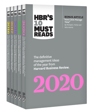 5 Years of Must Reads from Hbr: 2020 Edition (5 Books) by Harvard Business Review, Michael E. Porter, Joan C. Williams