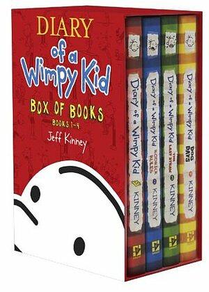 Diary of a Wimpy Kid: #1-4 [Box Set] by Jeff Kinney