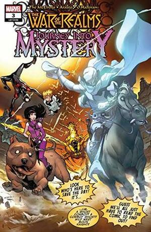 War of the Realms: Journey Into Mystery #3 by Griffin McElroy, Clint McElroy, Justin McElroy, Valerio Schiti, Travis McElroy, André Lima Araújo