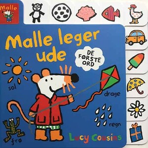 Malle leger ude - De første ord by Lucy Cousins