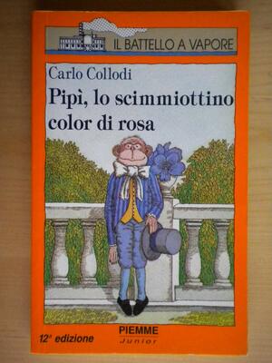 Pipì, lo scimmiottino color di rosa by Carlo Collodi