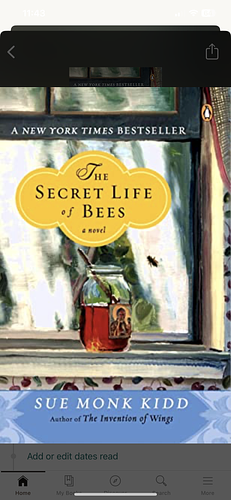 The Secret Lives of Bees by Sue Monk Kidd