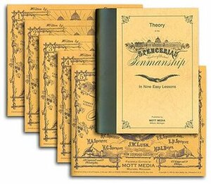 Spencerian Penmanship Theory +5 Copybooks by Platt Rogers Spencer