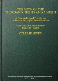 The Book of the Thousand Nights and a Night — Volume 07 by Richard Francis Burton