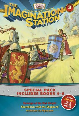 Imagination Station Books 3-Pack: Revenge of the Red Knight / Showdown with the Shepherd / Problems in Plymouth by Marianne Hering, Brock Eastman, Paul McCusker