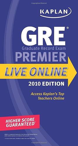 Kaplan GRE Exam 2010 Premier Live Online by Kaplan