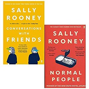 Sally Rooney 2 Books Collection Set (Conversations with Friends & Normal People) by Sally Rooney