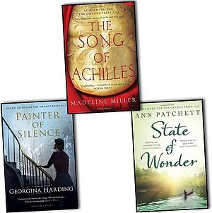 3 Book Set: State of Wonder, The Song of Achilles, Painter of Silence by Georgina Harding, Madeline Miller, Ann Patchett
